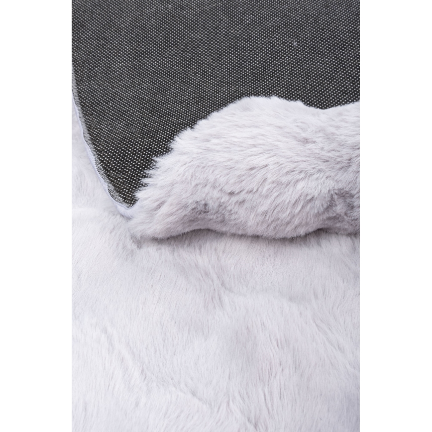 Round rug RABBIT BUBBLE 160 cm grey
