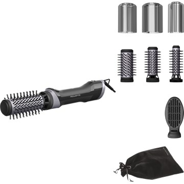 Rowenta - BRUSH ACTIV 1000W/230V Hot Air Brush, Black