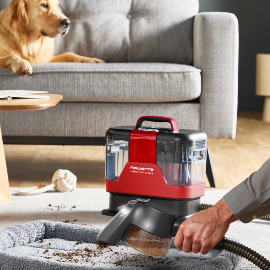 Rowenta - Carpet and Upholstery Cleaner CLEAN IT HOT & COLD ANIMAL 1150W/230V