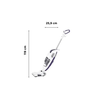 Rowenta - CLEAN&STEAM 2‑in‑1 Vacuum Cleaner and Steam Mop
