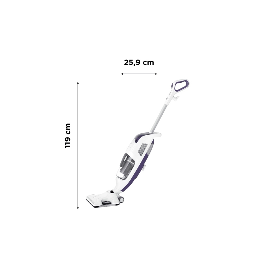 Rowenta - CLEAN&STEAM 2‑in‑1 Vacuum Cleaner and Steam Mop