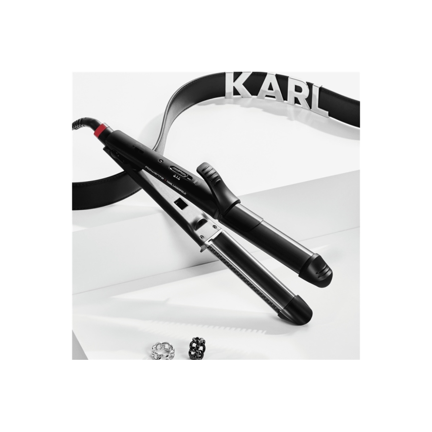 Rowenta - KARL LAGERFELD FASHION STYLIST Hair Curler 66W/230V