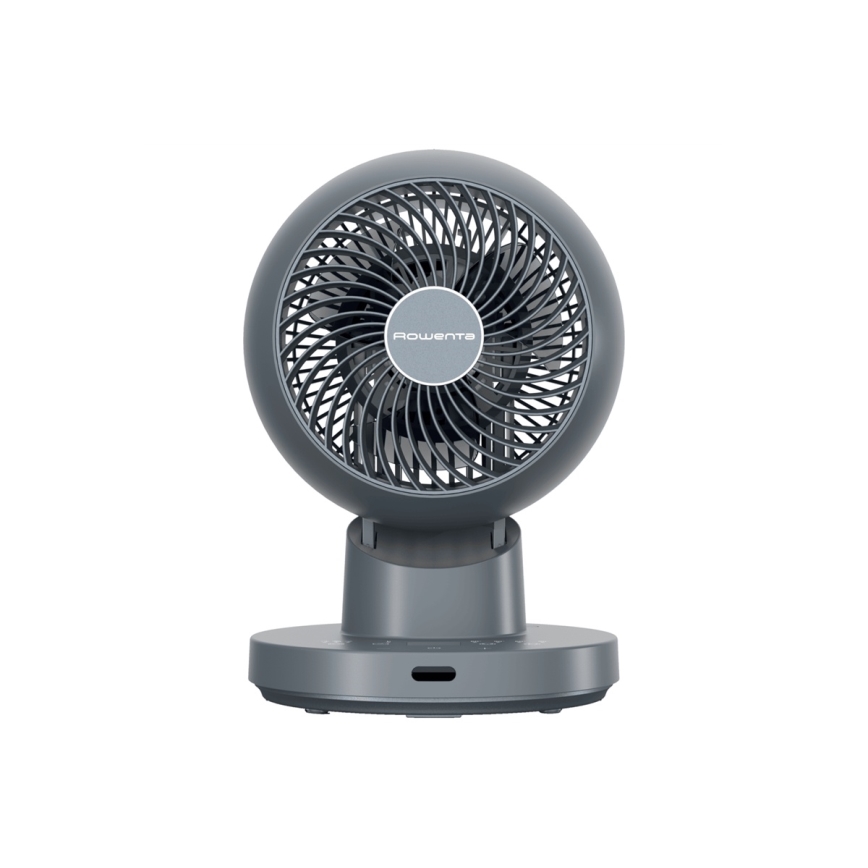 Rowenta - Table fan TURBO SWIFT COMPACT 230V blue + remote control