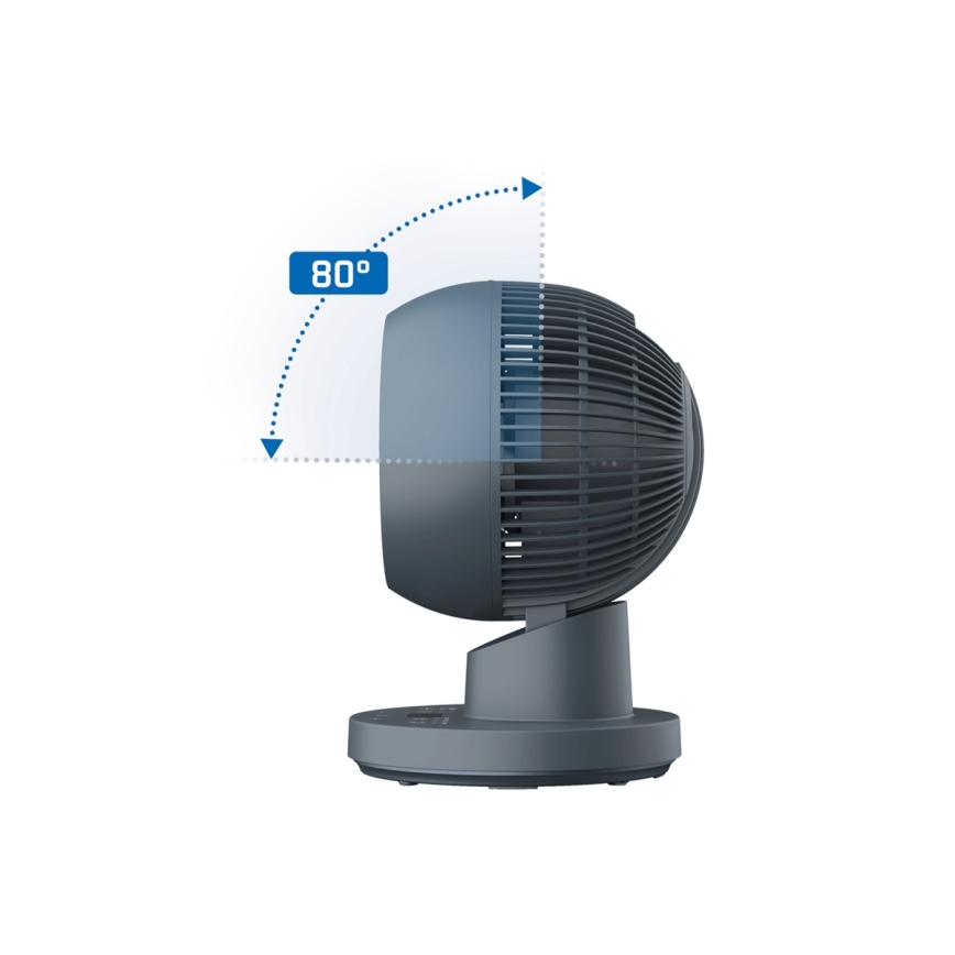 Rowenta - Table fan TURBO SWIFT COMPACT 230V blue + remote control