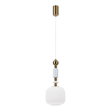ROYAL Cable Pendant Light 1xE27/15W/230V, Gold/White