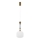 ROYAL Cable Pendant Light 1xE27/15W/230V, Gold/White