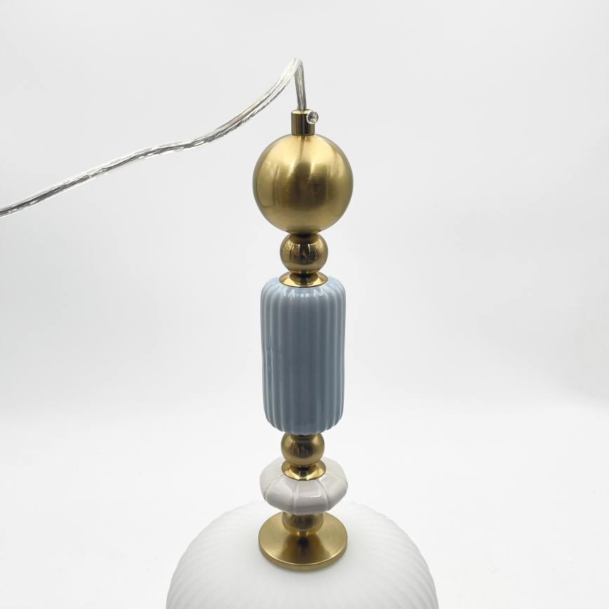 ROYAL Cable Pendant Light 1xE27/15W/230V, Gold/White