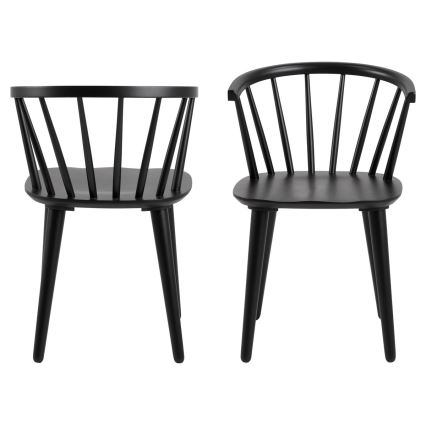 RUBY Dining Chair, 1 pc, Black