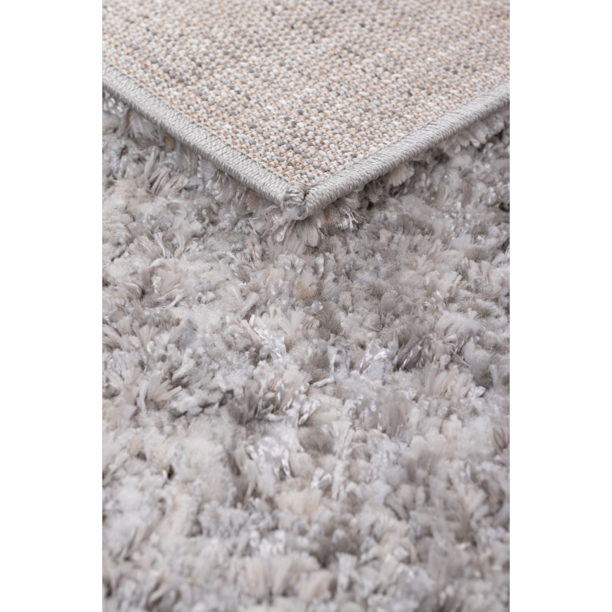 Rug BILBAO SHAGGY 120x160 cm Grey/Anthracite