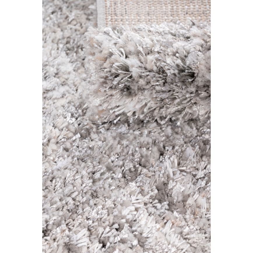 Rug BILBAO SHAGGY 160x230 cm grey/anthracite