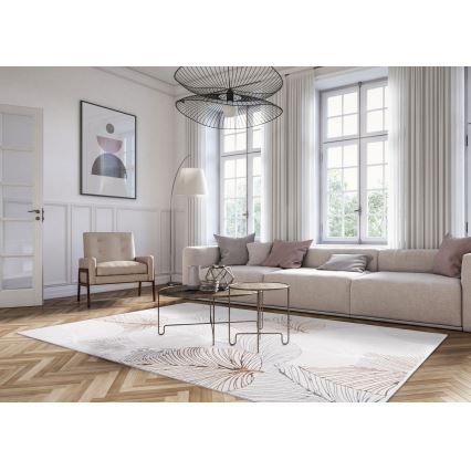 Rug CREATION 160x230 cm 1950 g/m2 grey/beige/white