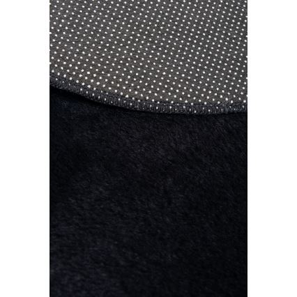 Rug RABBIT-FOX 60x90 cm black