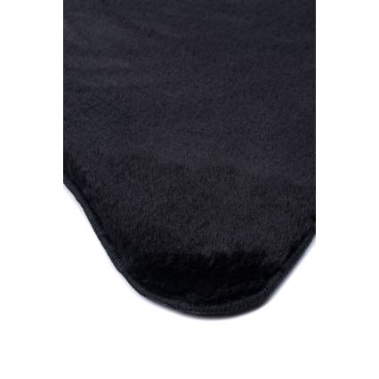 Rug RABBIT-FOX 60x90 cm black