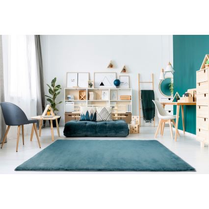 Rug RABBIT-ROSA NEW 80x150 cm 2000 g/m² turquoise