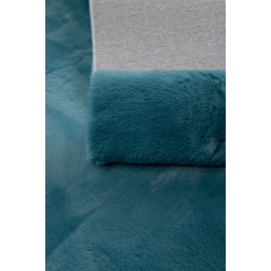 Rug RABBIT-ROSA NEW 80x150 cm 2000 g/m² turquoise