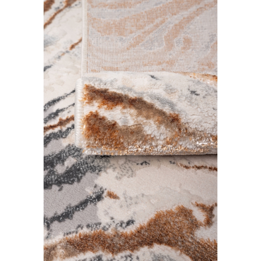 Rug STONE 160x220 cm beige/grey