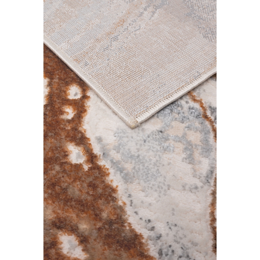 Rug STONE 160x220 cm beige/grey