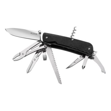 Ruike RULD51 - Multifunctional pocket knife TREKKER 11,4 cm/17 functions black