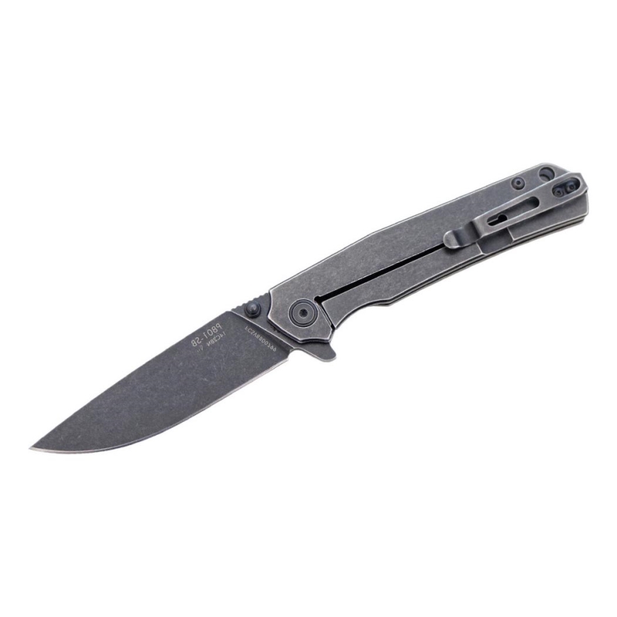 Ruike RUP801SB - Folding pocket knife 20 cm grey
