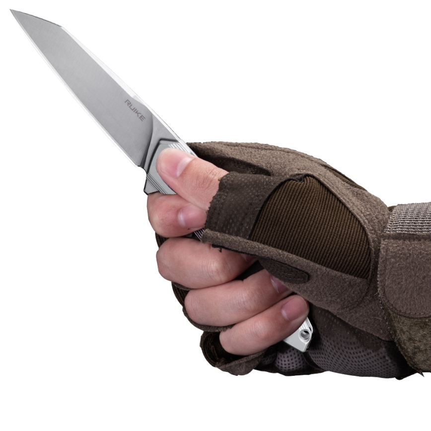 Ruike RUP831SSA - Folding compact knife 19,5 cm silver