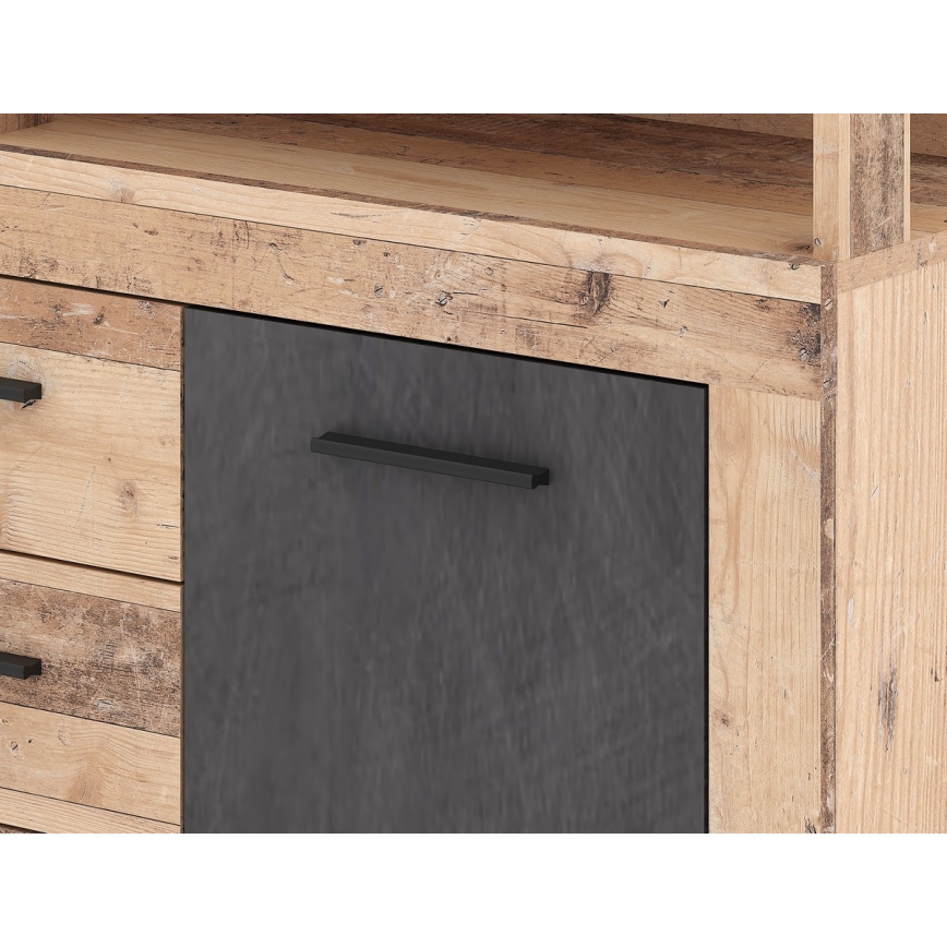 RUNA dresser, light brown/anthracite