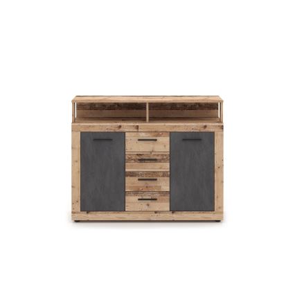 RUNA dresser, light brown/anthracite