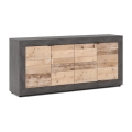 RUNEA Chest of Drawers, Light Brown/Anthracite