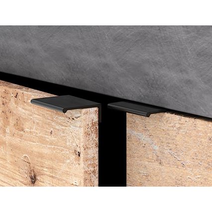 RUNEA Chest of Drawers, Light Brown/Anthracite