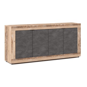 RUNEA Chest of Drawers - Light Brown/Anthracite