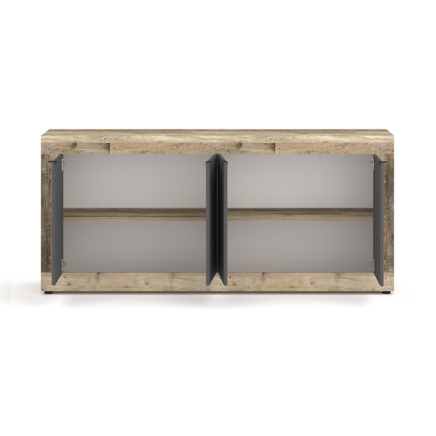 RUNEA Chest of Drawers - Light Brown/Anthracite