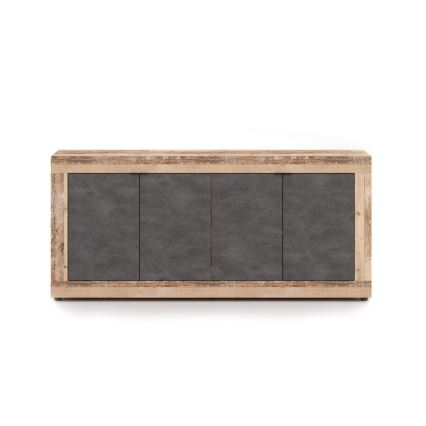 RUNEA Chest of Drawers - Light Brown/Anthracite