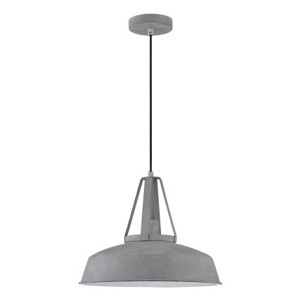 RYAN LED Cable-Suspended Pendant 1xE27/60W/230V, Grey