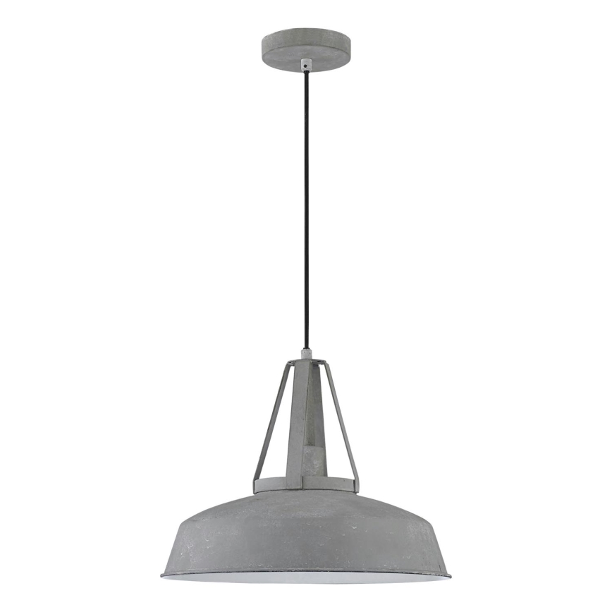 RYAN LED Cable-Suspended Pendant 1xE27/60W/230V, Grey