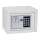 Safe 4xAA 23x17 cm white/matte chrome