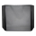 Safety barrier for fireplace 60x100 cm black