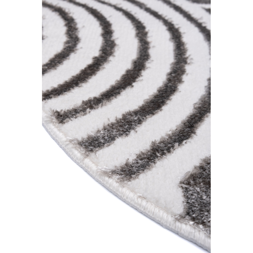 SALAMANCA Rug 100 cm Grey/White