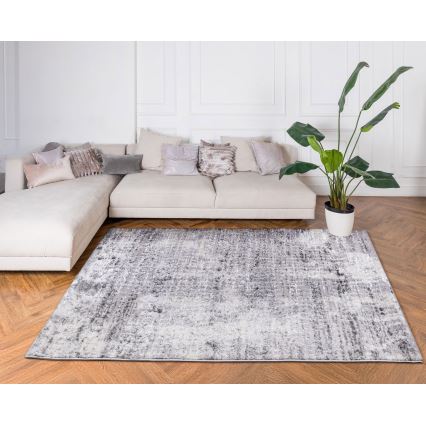 SALAMANCA Rug 120x170 cm gray/white