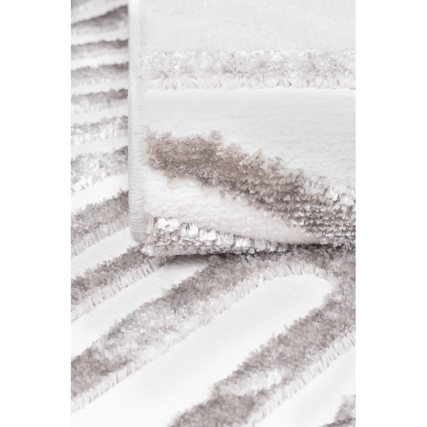 SALAMANCA Rug 200x280 cm Gray/White