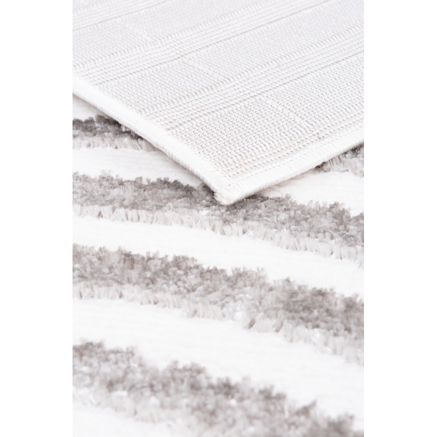 SALAMANCA Rug 200x280 cm Gray/White