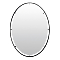 SALEM Wall Mirror 80x60 cm, Black