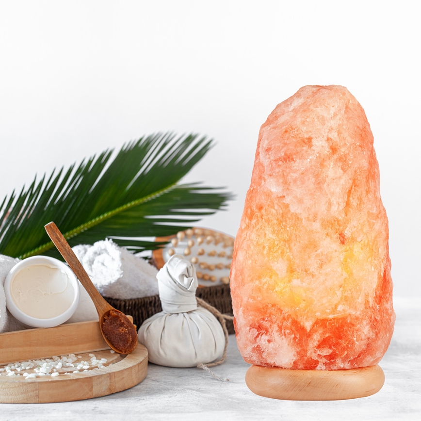 Salt lamp SALLY 1xE14/25W/230V alder 8,5 kg