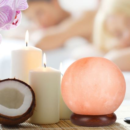 Salt lamp SALLY 1xE14/25W/230V alder 5 kg