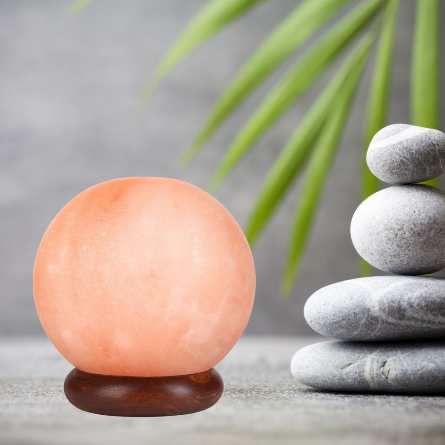 Salt lamp SALLY 1xE14/25W/230V alder 5 kg
