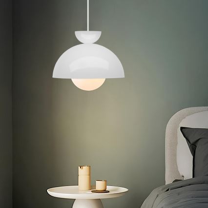 SALVA Pendant Light 1xE27/15W/230V White