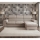 SALVADA Reversible L-Shaped Sofa Bed with Storage, Beige