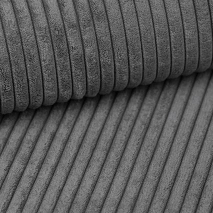 SALVADA Reversible L-Shaped Corner Sofa Bed with Storage, Dark Gray