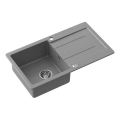 Samona - Kitchen sink SAMONA 77x44 cm granite/grey