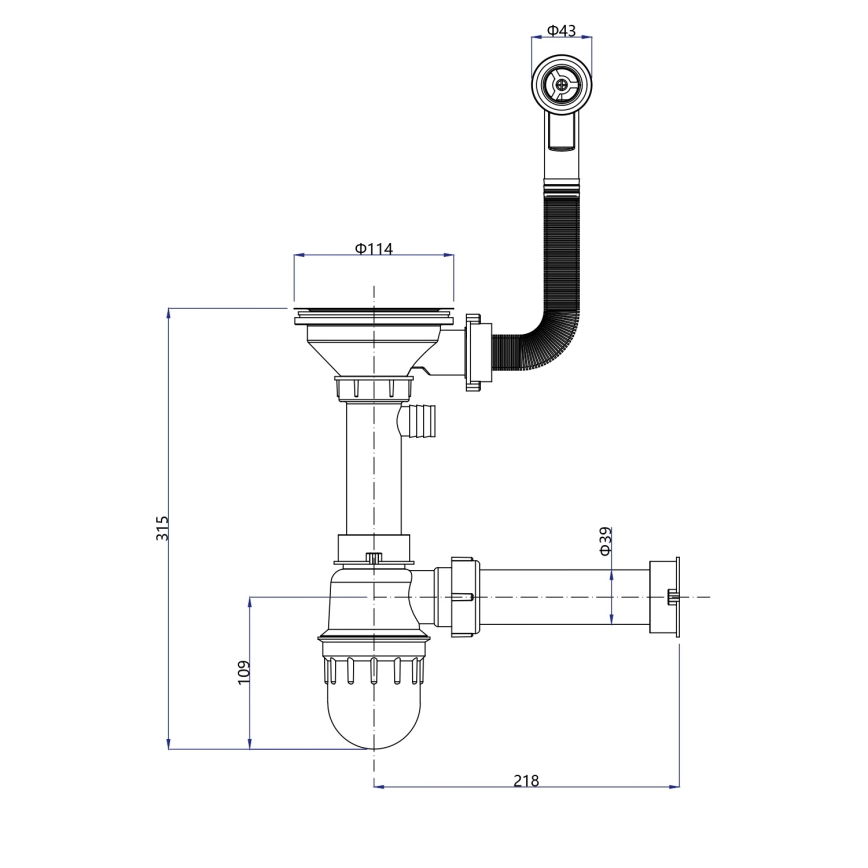 Samona - SAMONA 77x44 cm granite kitchen sink, beige