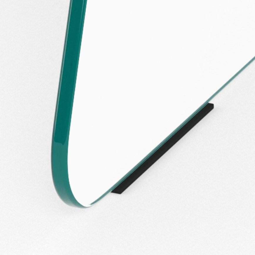 SANOS 80 cm Clear Glass Coffee Table