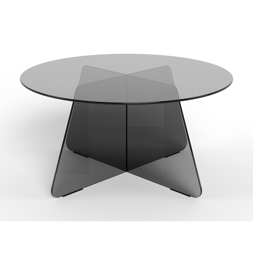 SANOS 80 cm Smoke Gray Coffee Table